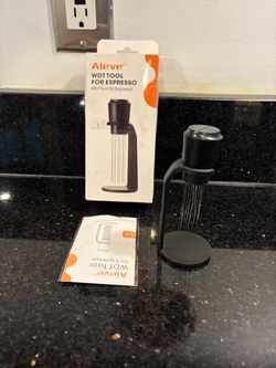 Aieve Espresso Whisk WDT Tool for Espresso with Stand Stainless Steel Magnetic