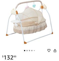 Eléctric baby crib Cadle swing with music 0-18 Montjuic