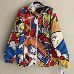 Nickelodeon Members Only Zip Up Jacket