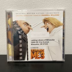 Despicable Me 3 Soundtrack CD Pharrell Williams Various Album 2017