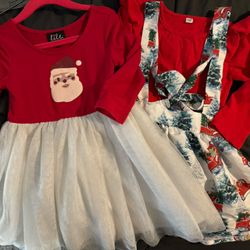 Christmas Outfits 4t Girls