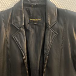 Beyond Sport Leather Jacket