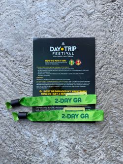 DAY TRIP FESTIVAL GA TICKET