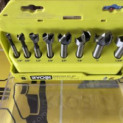Steel Forstner Drill Bit Set (8-Piece)