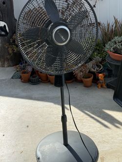 Lasko 18” Pedestal Fan with Remote Oscillating Control and Thermostat