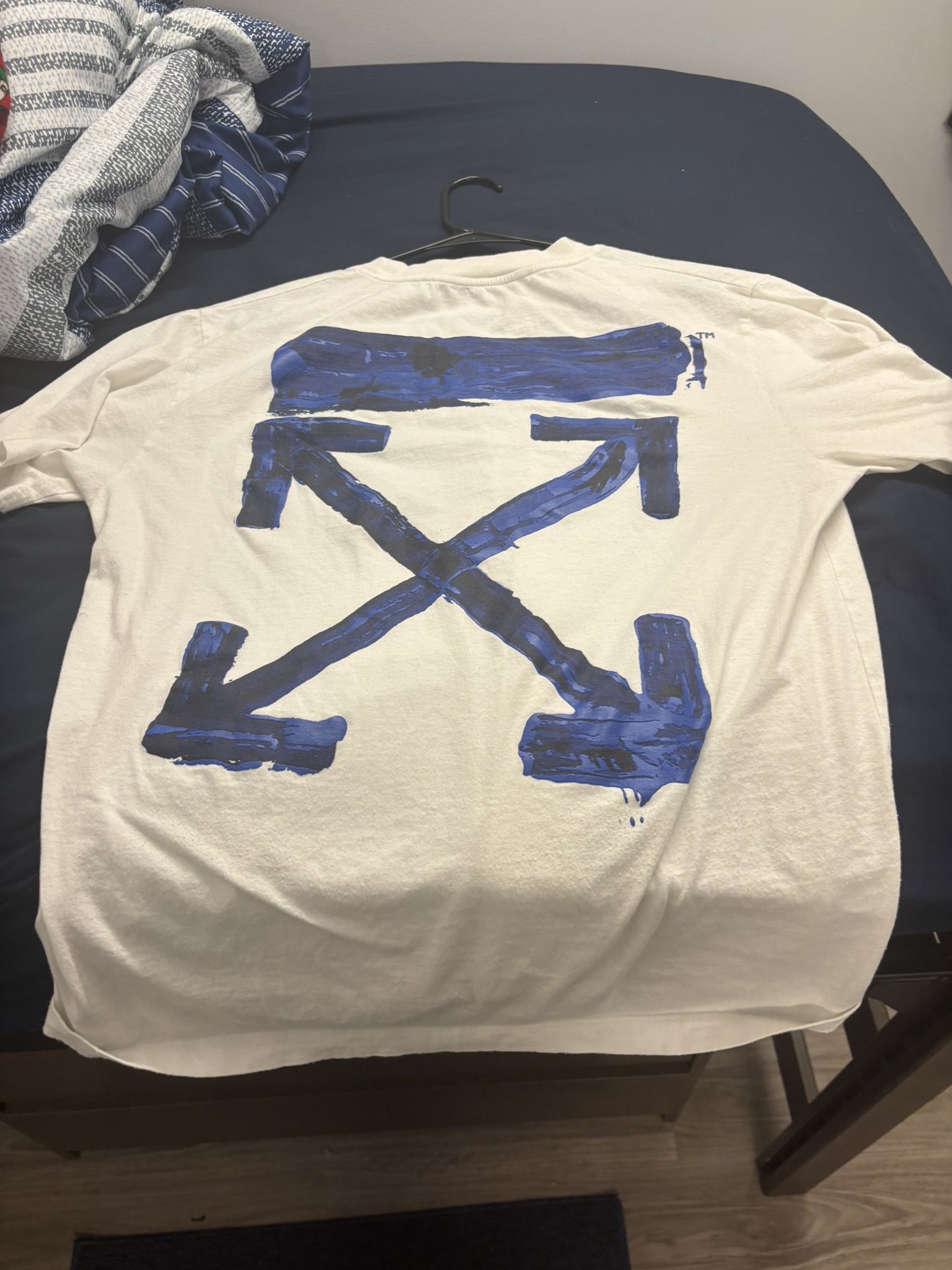 off white t shirt size xl