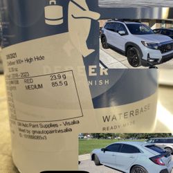 Full Quart Of Water base Sonic gray pearl 2016 - 2023 Honda