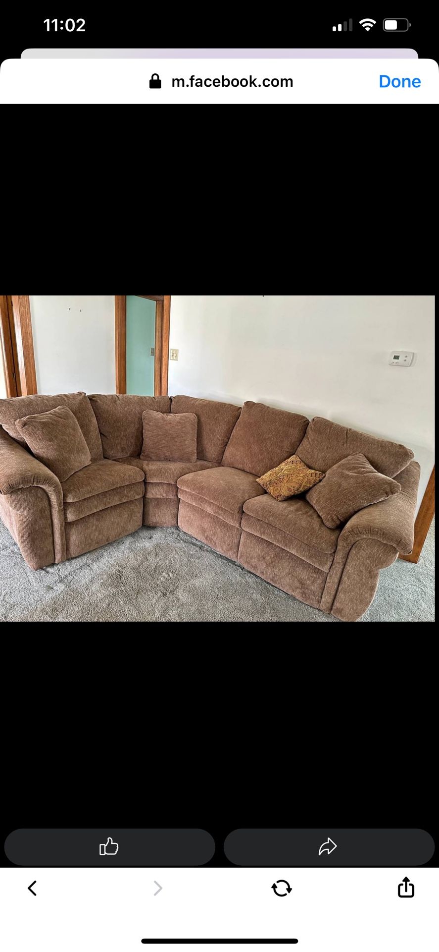 La-Z-Boy Recliner Sectional Sofa