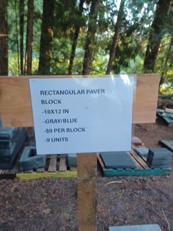 Rectangular Paver Block 12inx18in 
