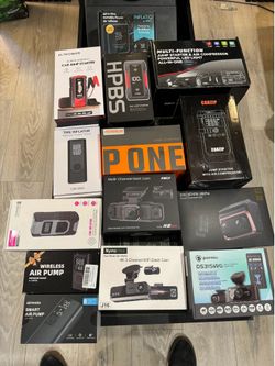 New Jump packs / Portable Air Compressors/ dash cams/ power banks