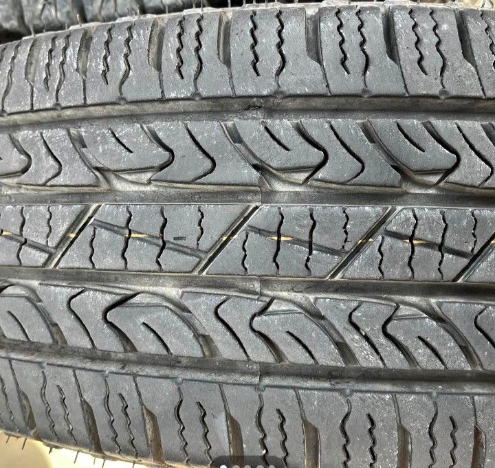 6 Lug Stock Rims With LT 225/75/16 * Tires Are Fairly New See Pics No Cracks