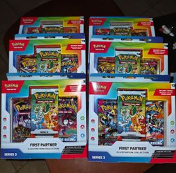 First Partner Series 3 Pokémon