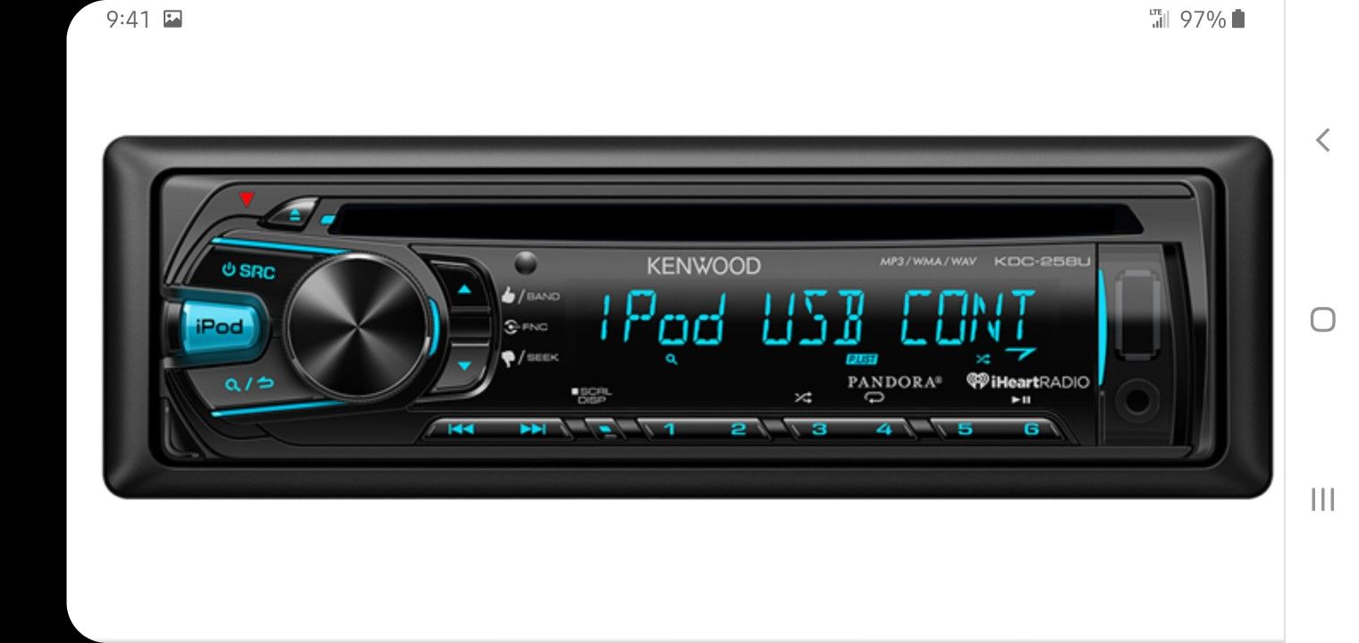 Kenwood car radio KDC-258U