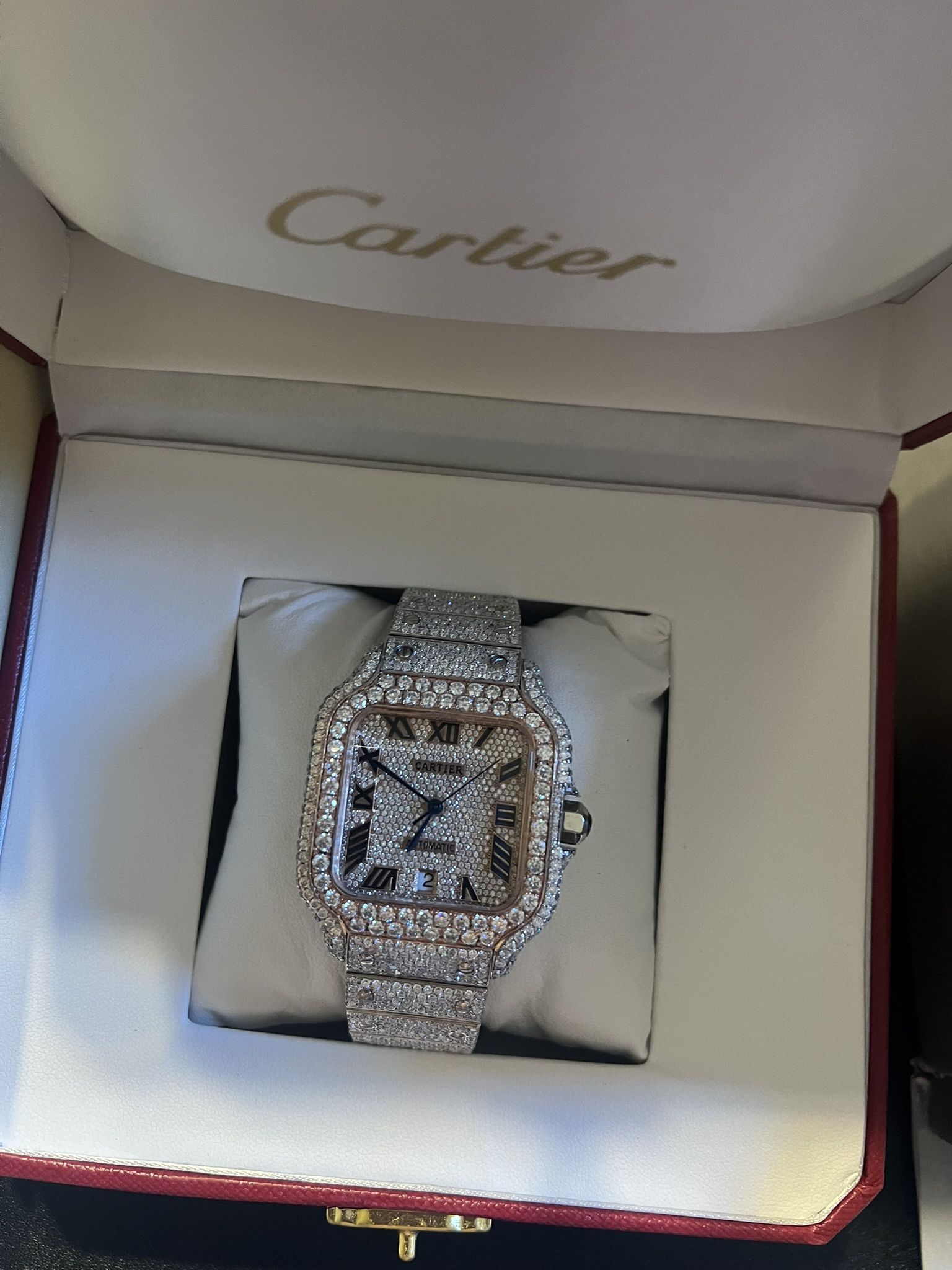 Cartier Watch w/ Diamonds