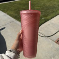 Starbucks Valentine’s Soft Touch Studded Pink Tumblr