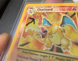 Charizard rare holo swirl base set 2