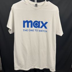 HBO MAX Promo T-Shirt – Size M – White 