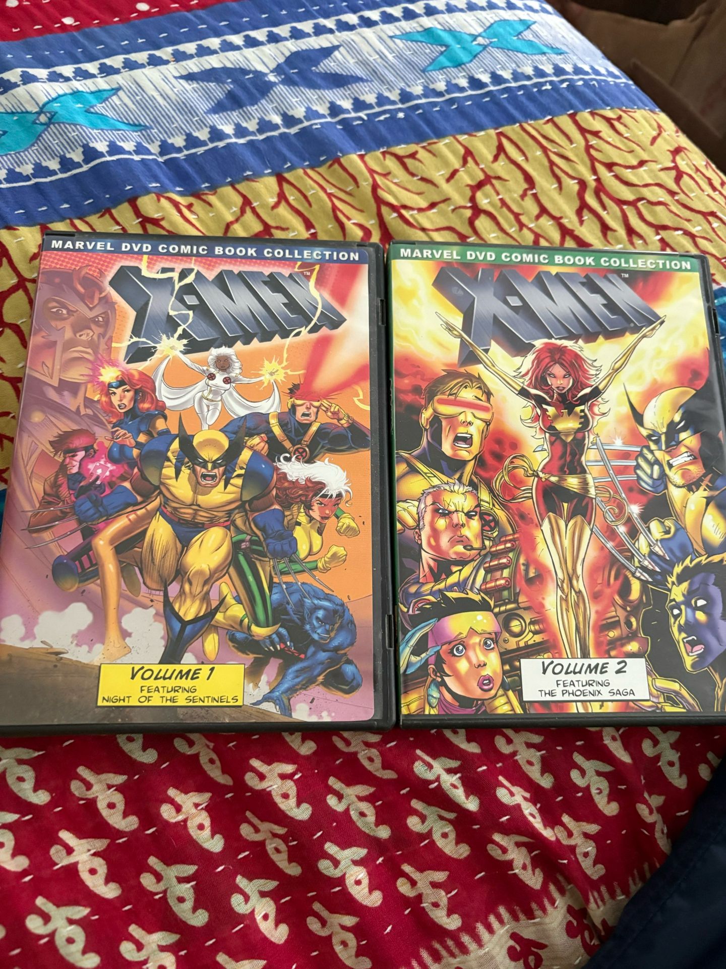 X-men DVD . Volume 1 And 2 . $25