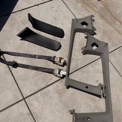 Eg 92-95 civic hatchback parts speaker cover seatbelt