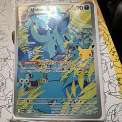 Pokemon 30th Anniversary ETB Promo Nicorina 101