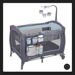 Baby Trend Trend-E Nursery Center Playard - Starlight Blue
