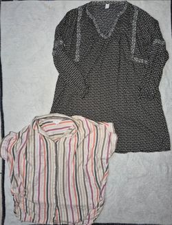 Women's Size Medium Casual Clothing Lot - 3 Items (Old Navy, Time & Tru, MBJ)