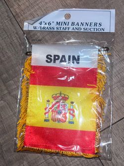 Spain Mini car Banner