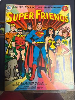 Vintage Treasury Size Comic Book Lot – 12 Oversized Comics (DC & Marvel, 1970s-80s)