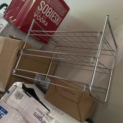 Metal can holders for canned goods metal racks five dollars a piece I got four of them