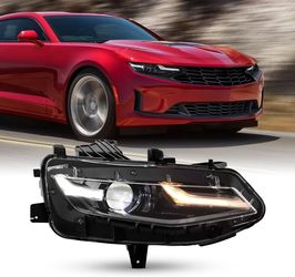 2019-2024 Chevy Camaro LS LT Passenger LED Headlight with Bulbs