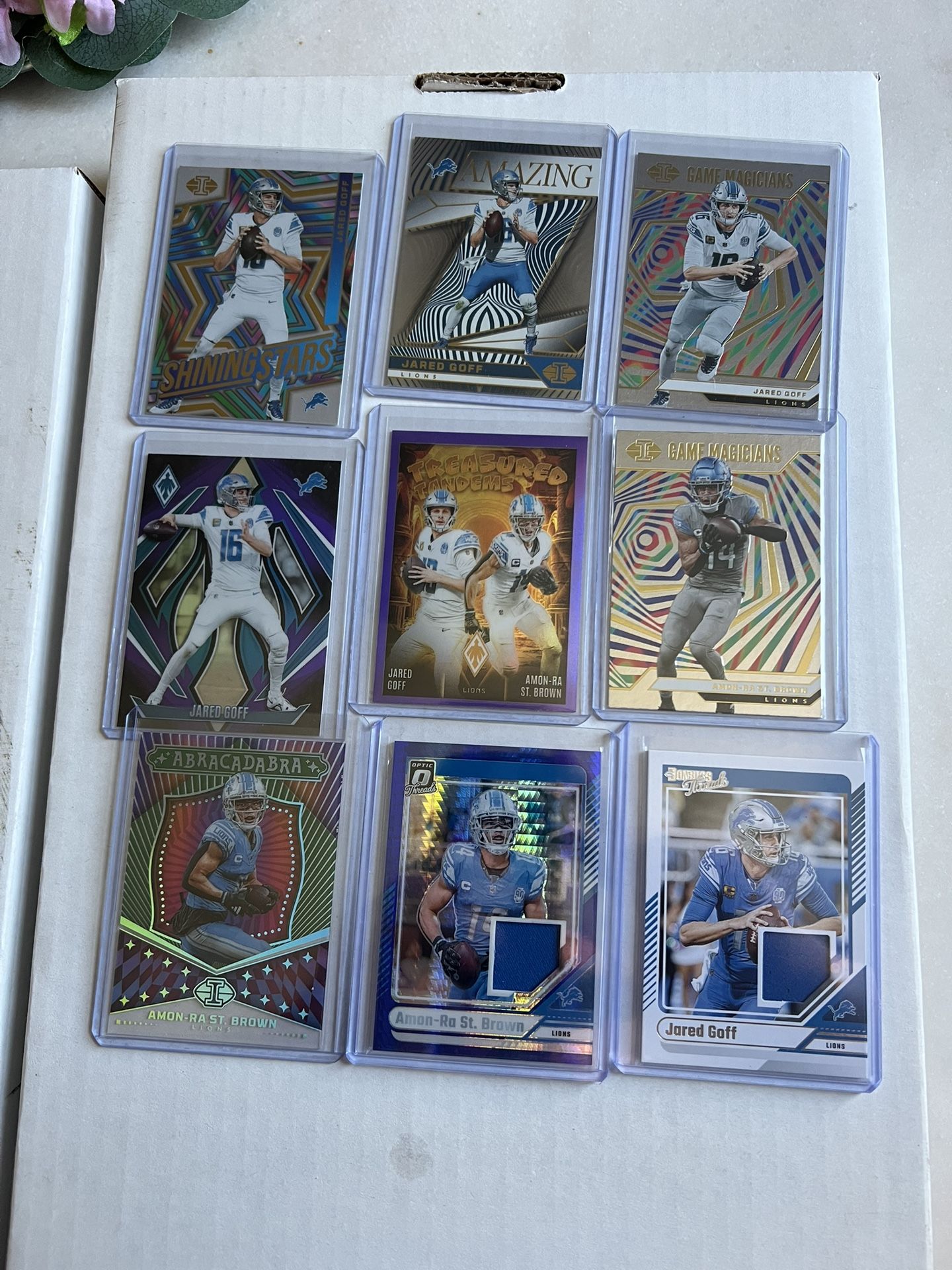 2024 NFL Football Cards Lot Bundle Parallel Inserts Game Used Jersey Relic Memorabilia 