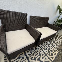 Outside Wicker Furniture Set