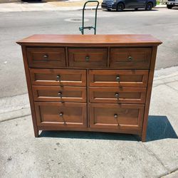 9 drawers  dresser  Whittier wood furniture  