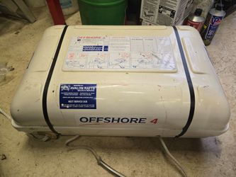 Life raft self inflating 4 person