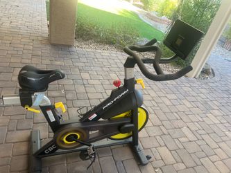 Stationary bike. Controller operates numerous setting that are saved in file for each user.