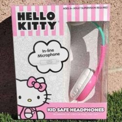 Kids Hello Kitty Headphones New