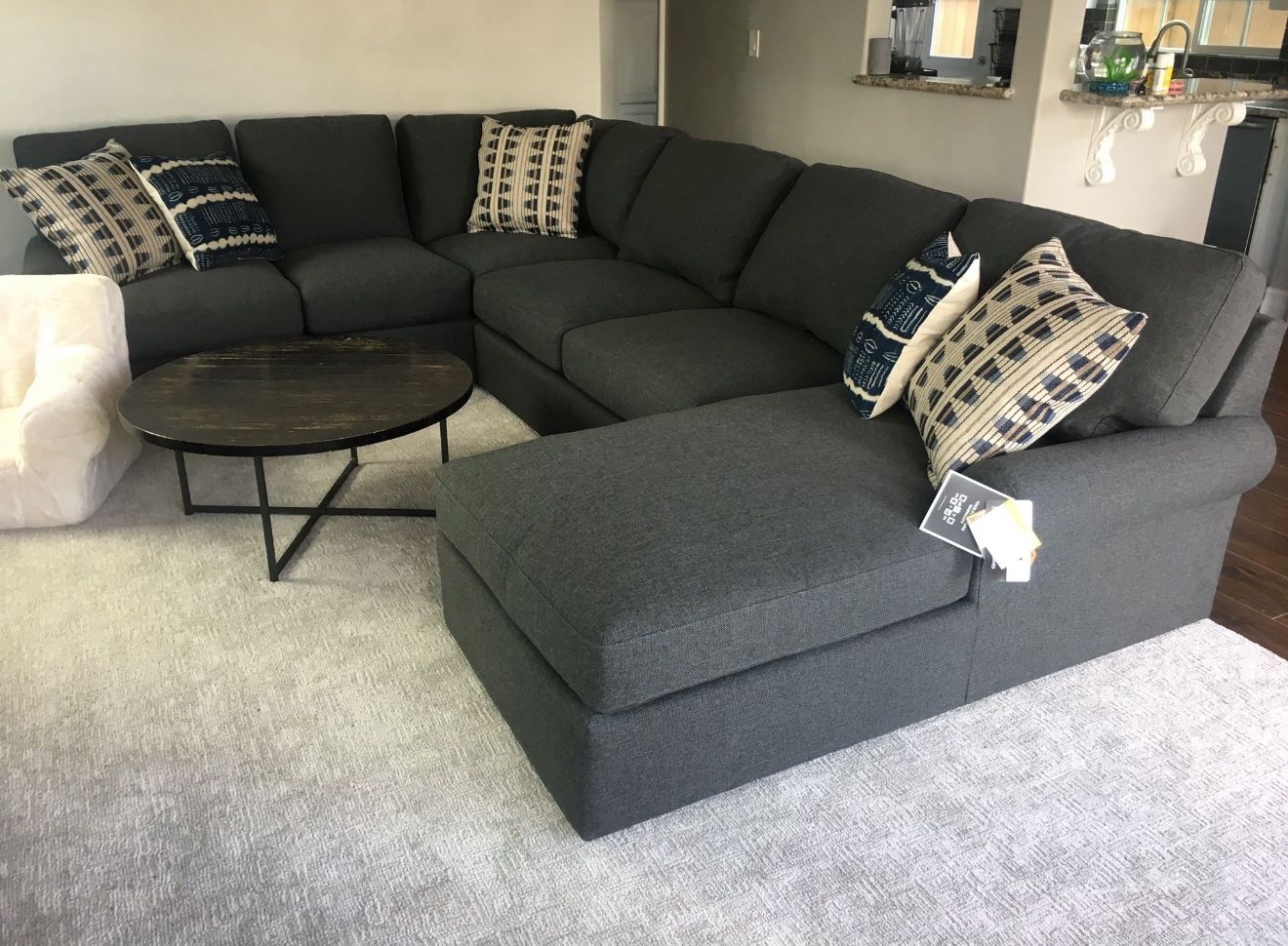 Charcoal Sectional Sofa