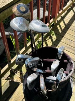 Mixed Set of Golf Clubs