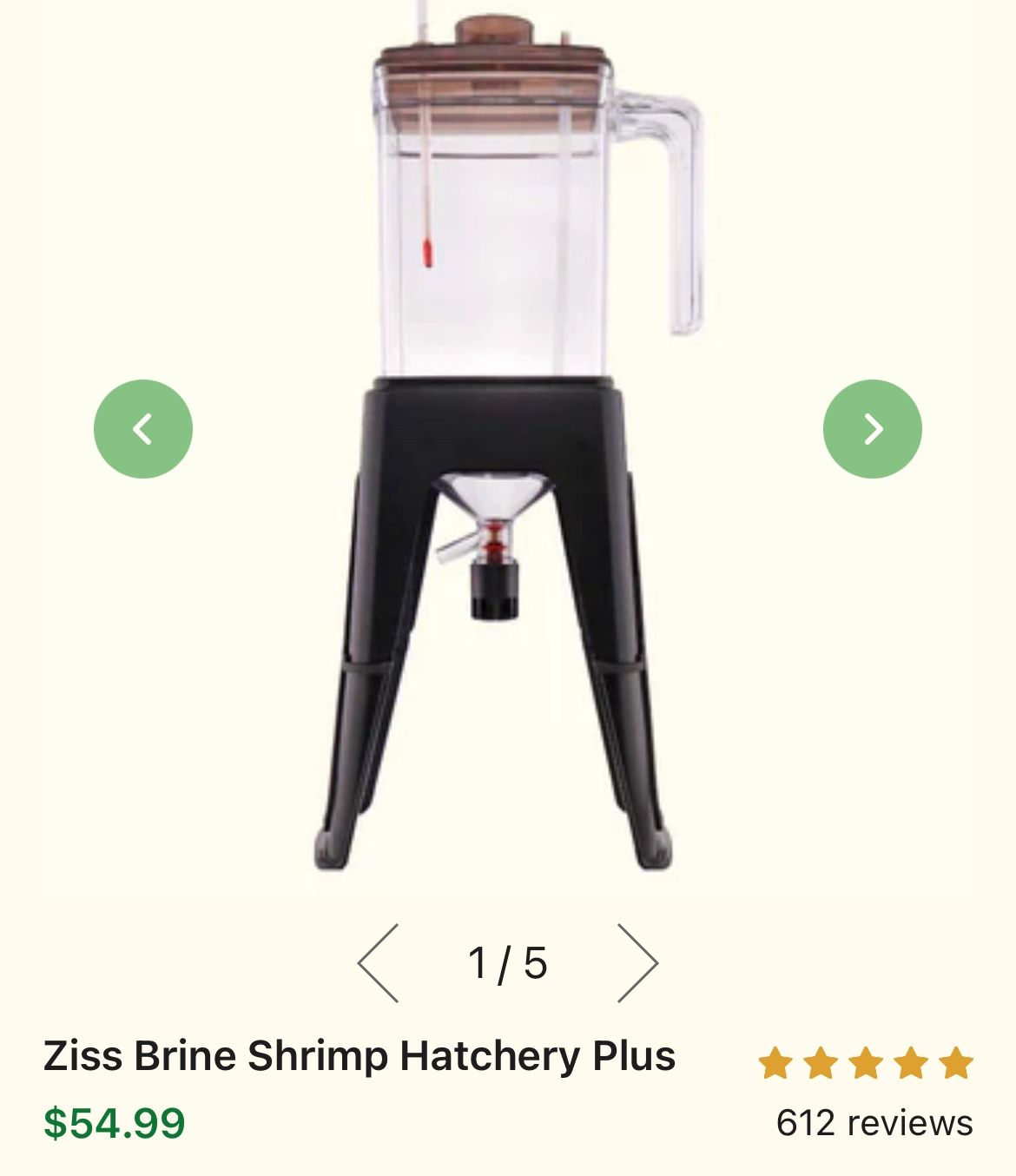 Brine Shrimp Hatchery 