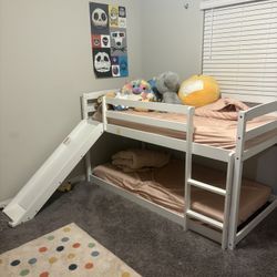 Twin Bunk Beds With Slide 