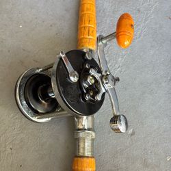 Penn 200 Surf master Reel And Two Saltwater Rods