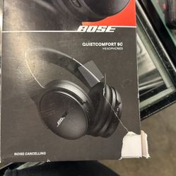 BOSE quiet comfort SC headphones 