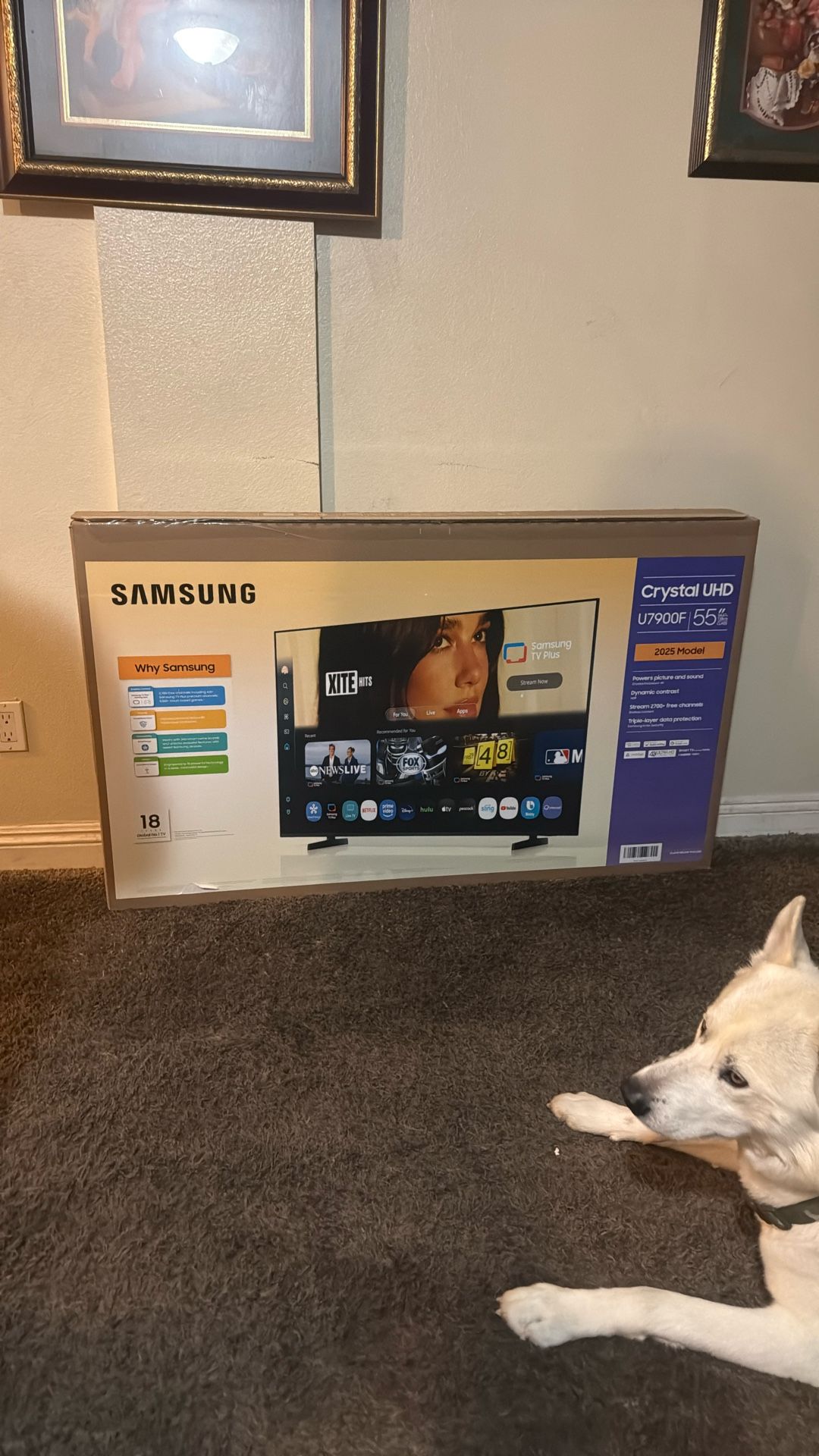 Samsung CrystalUHD 55”