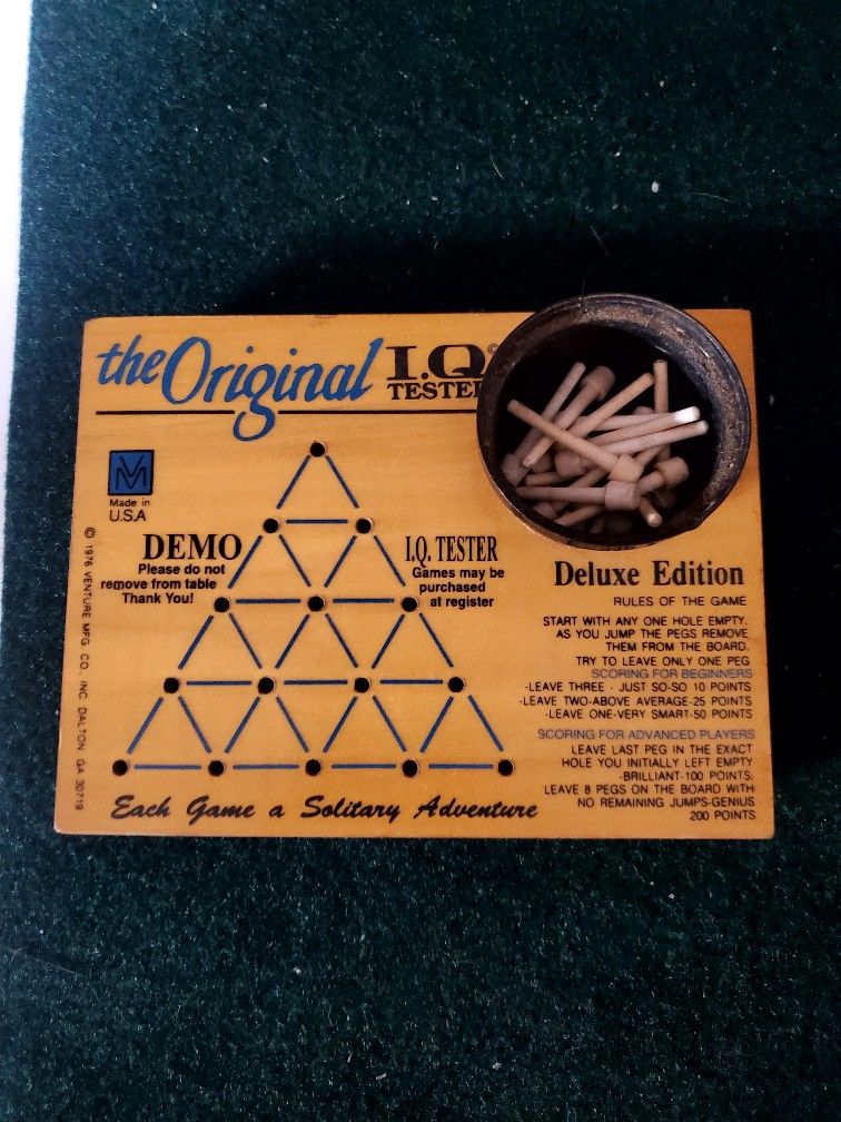 Vintage IQ test