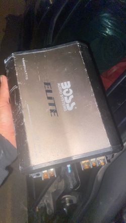 Boss elite1500 watts