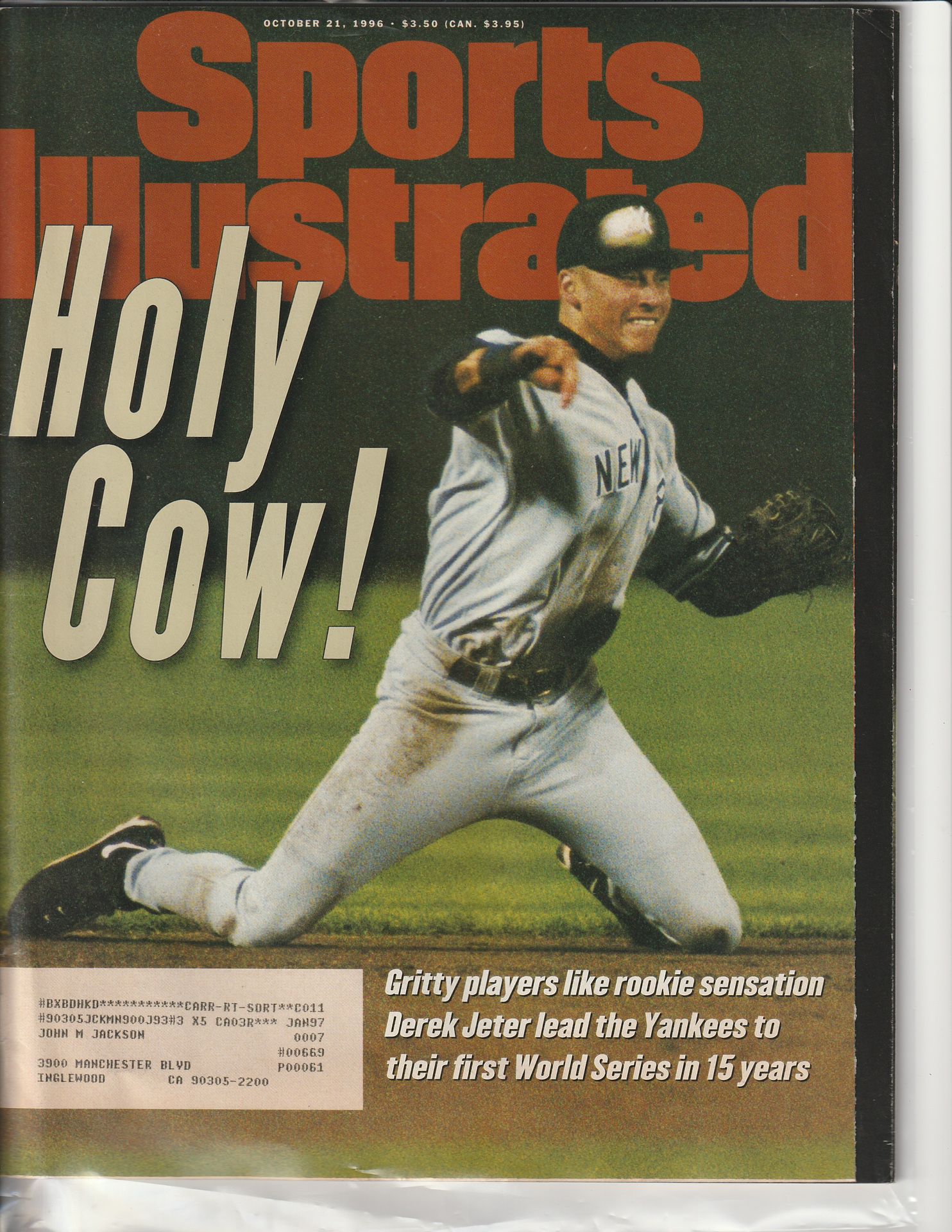 Vintage Sports Illustrated Oct 21 1996 