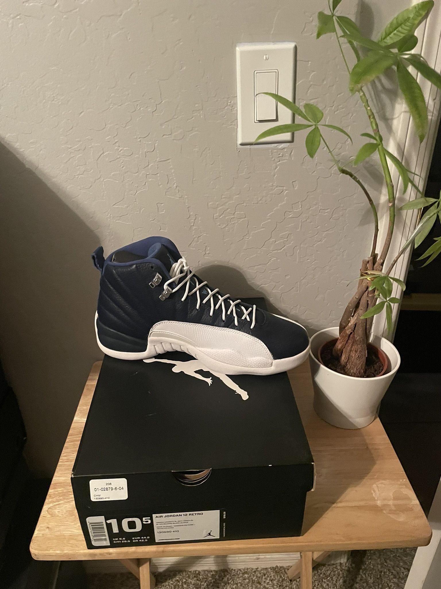 Size 10.5 - Air Jordan 12 Retro 2012 Obsidian