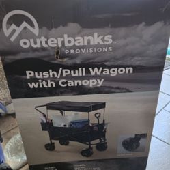 NEW PUSH WAGON WITH CANOPY