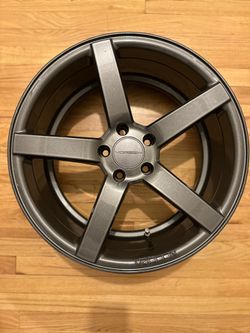 Gunmetal CV3-R Vossen 19 x 8.5J Wheel Set 19in