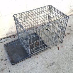 DOG PET KENNEL CRATE CAGE - JAULA de Metal PARA MASCOTAS 